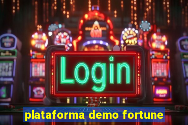 plataforma demo fortune